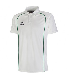 Club Shirt Short Sleeves - Green Piping