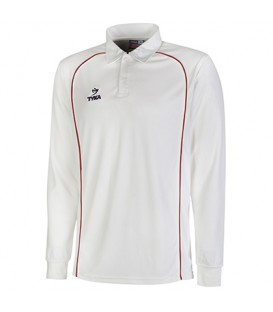 Club Shirt Long Sleeves - Maroon Piping